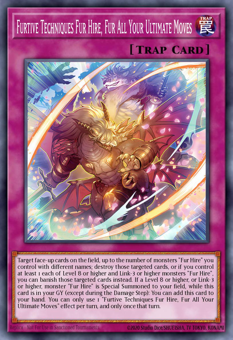 Furtive Techniques Fur Hire, Fur All Your Ultimate Moves card image
