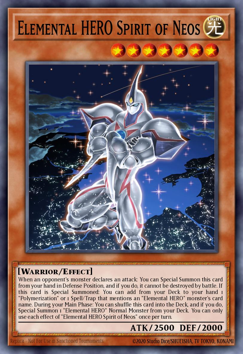 Elemental HERO Spirit of Neos card image