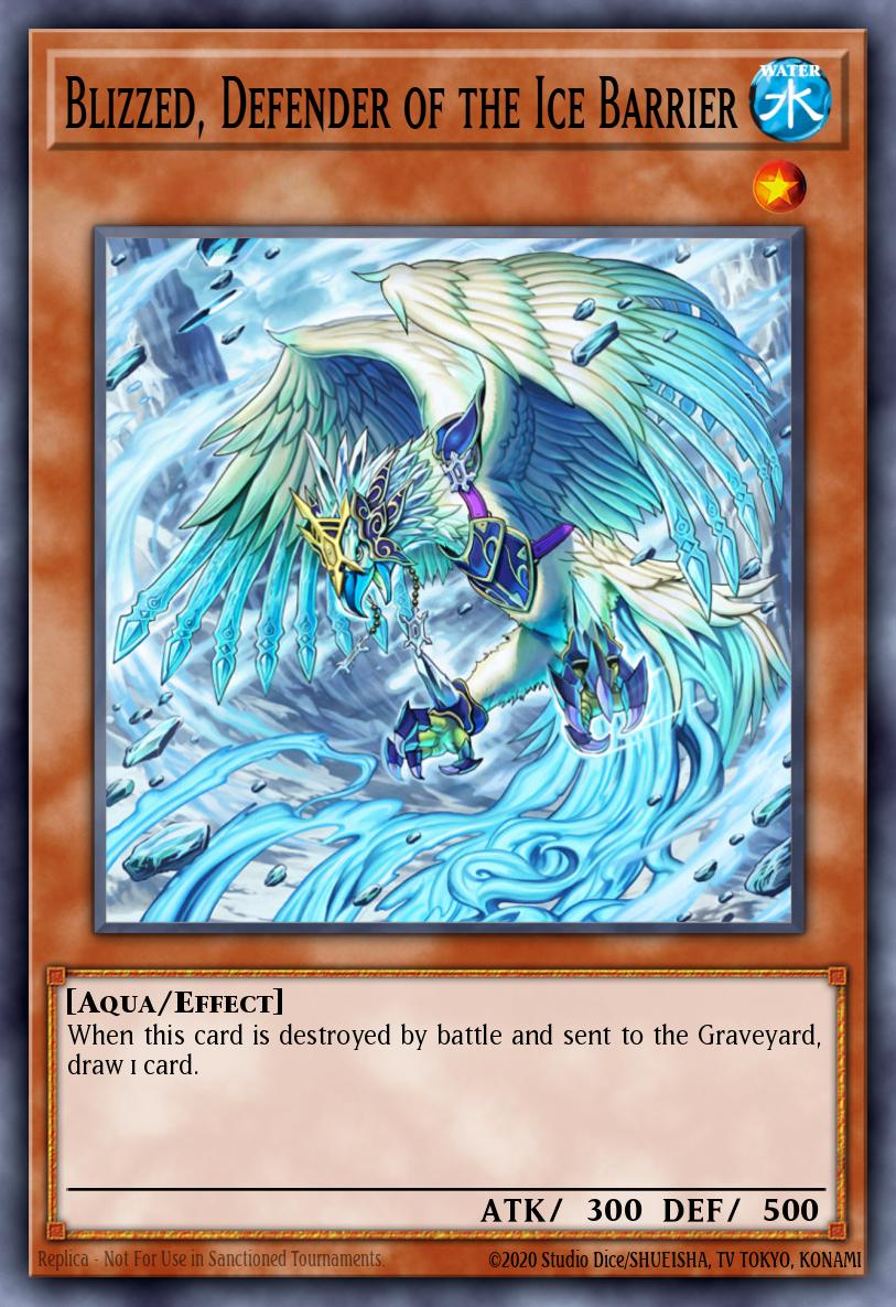 Blizzed, Defender of the Ice Barrier card image