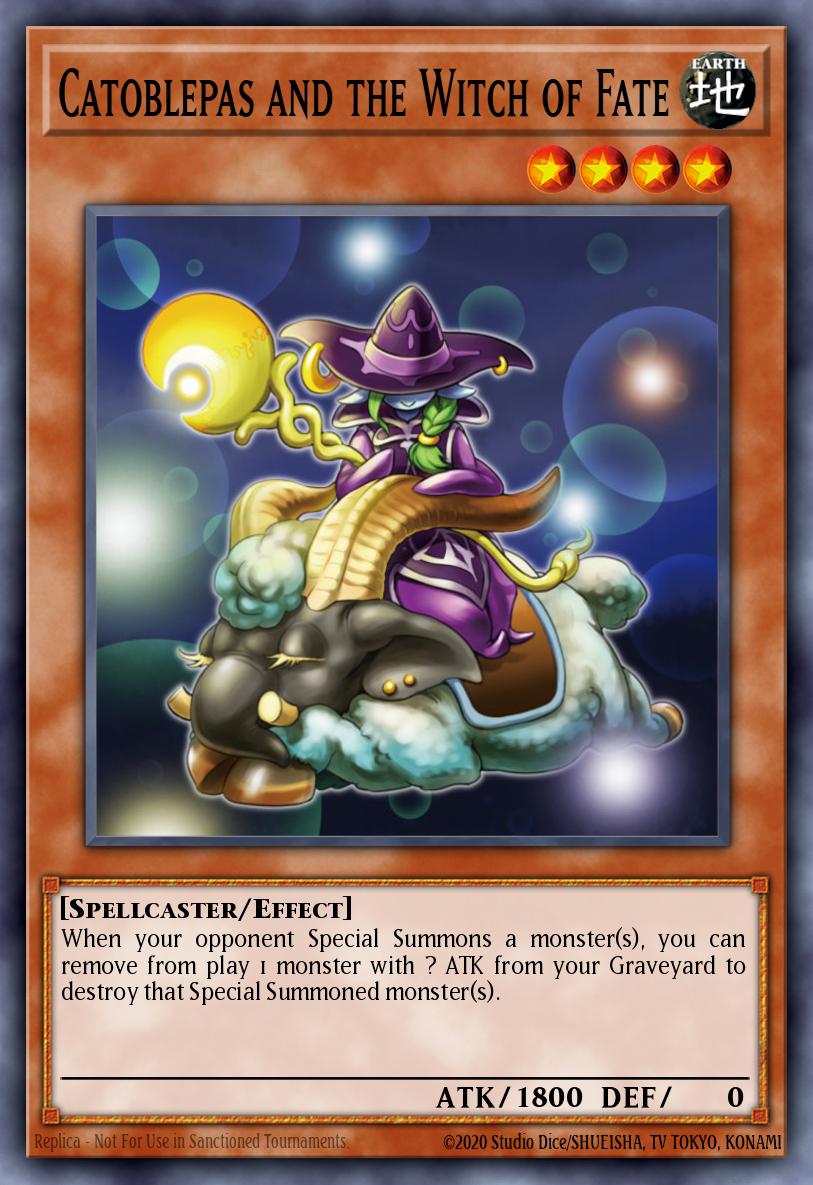 Catoblepas and the Witch of Fate card image