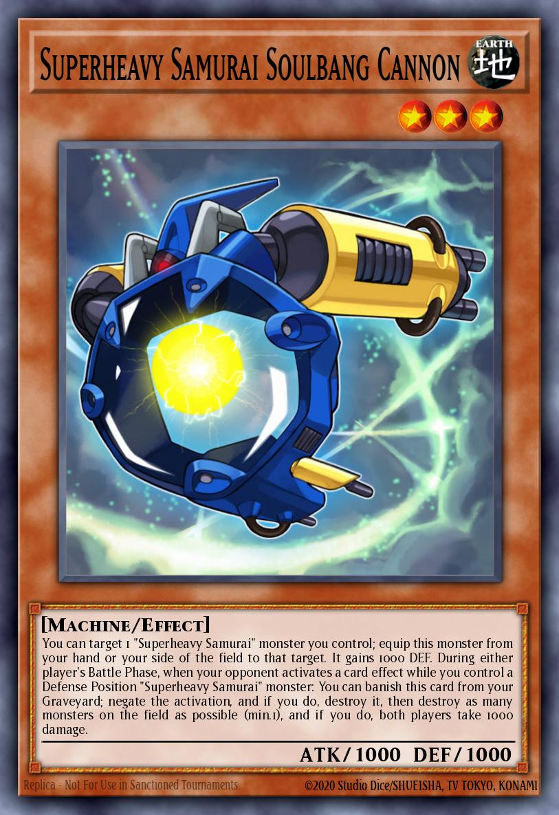 Superheavy Samurai Soulbang Cannon card image