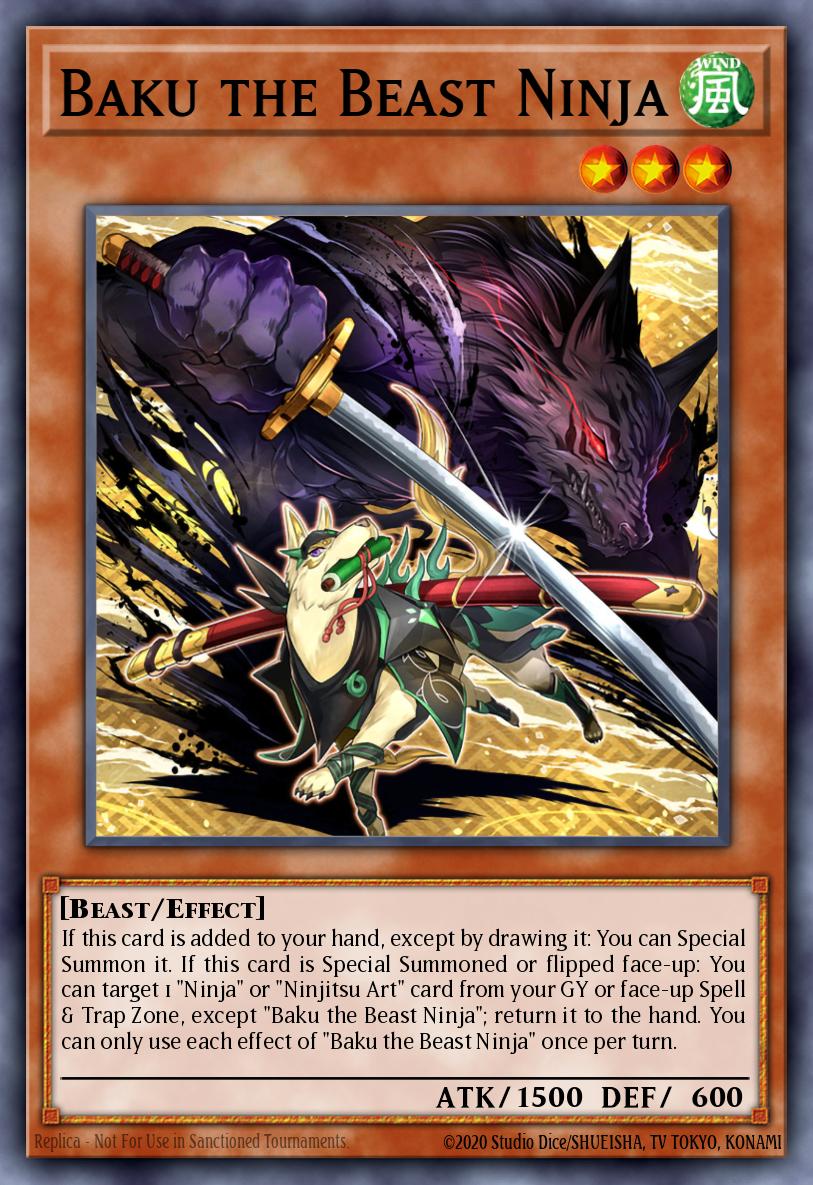 Baku the Beast Ninja card image
