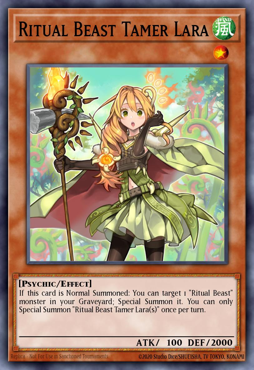 Ritual Beast Tamer Lara card image