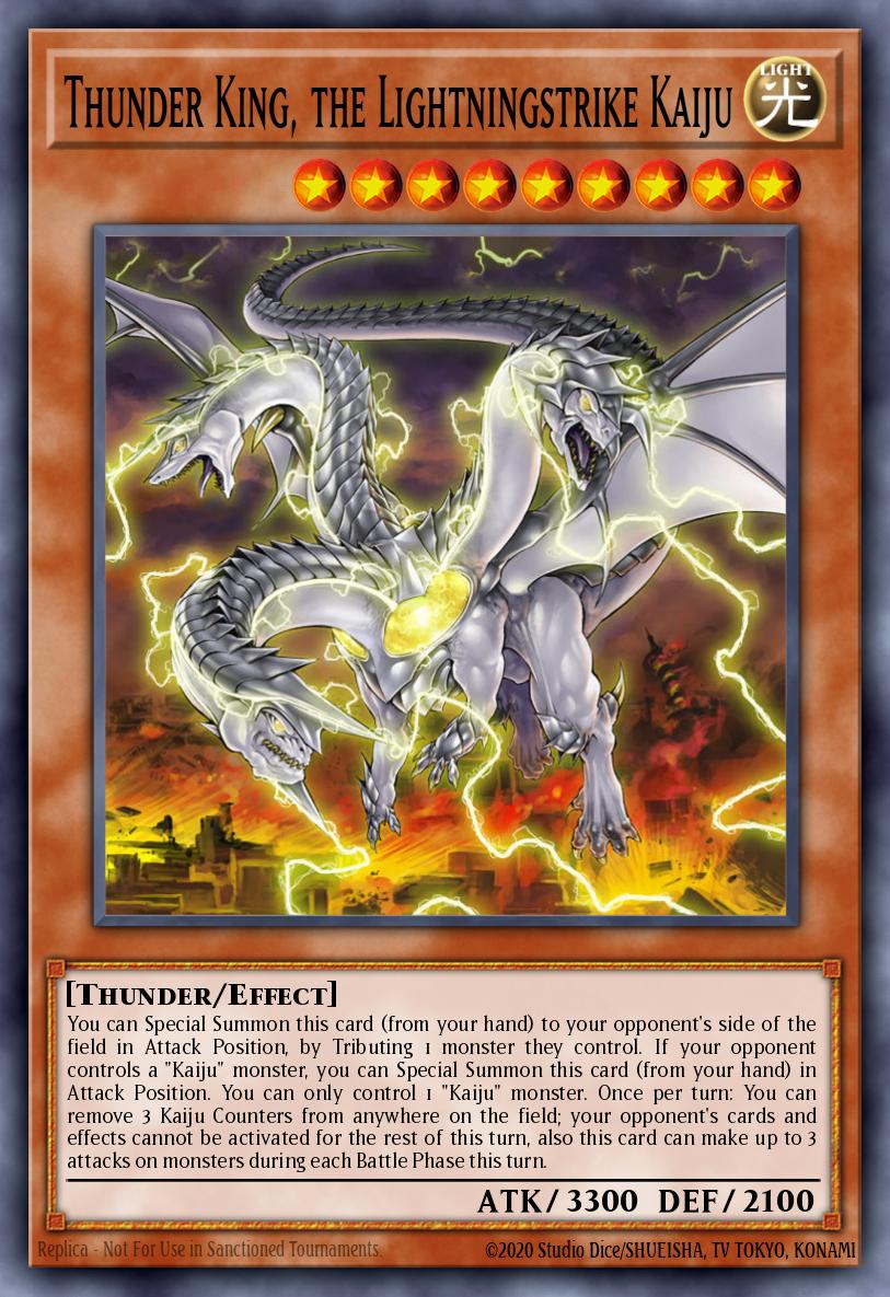 Thunder King, the Lightningstrike Kaiju card image