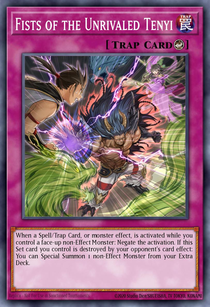 Fists of the Unrivaled Tenyi card image