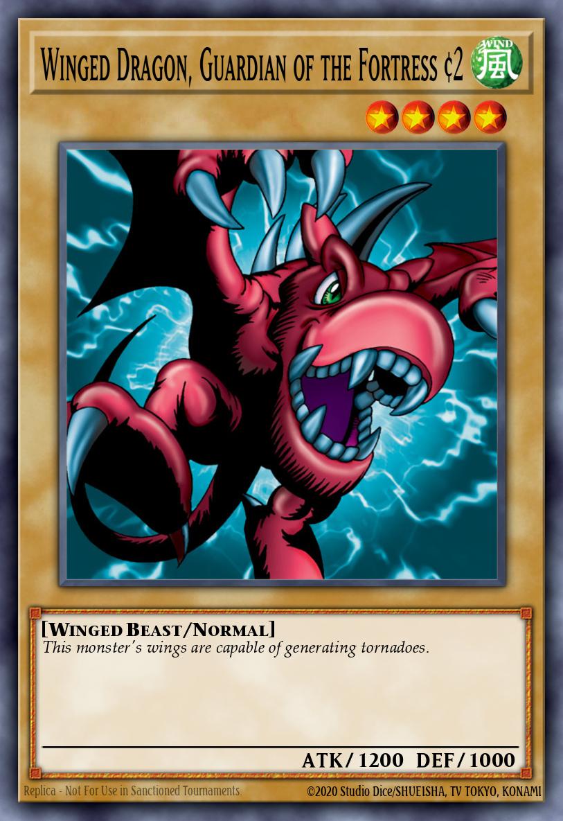 Winged Dragon, Guardian of the Fortress #2 card image