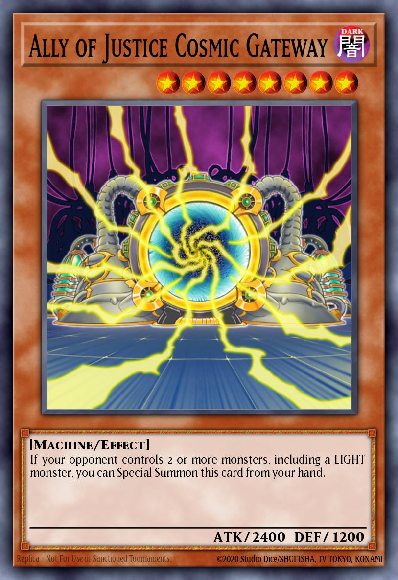 Ally of Justice Cosmic Gateway card image