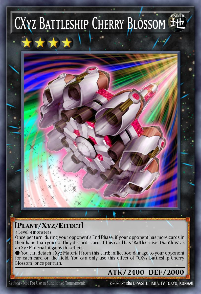 CXyz Battleship Cherry Blossom card image