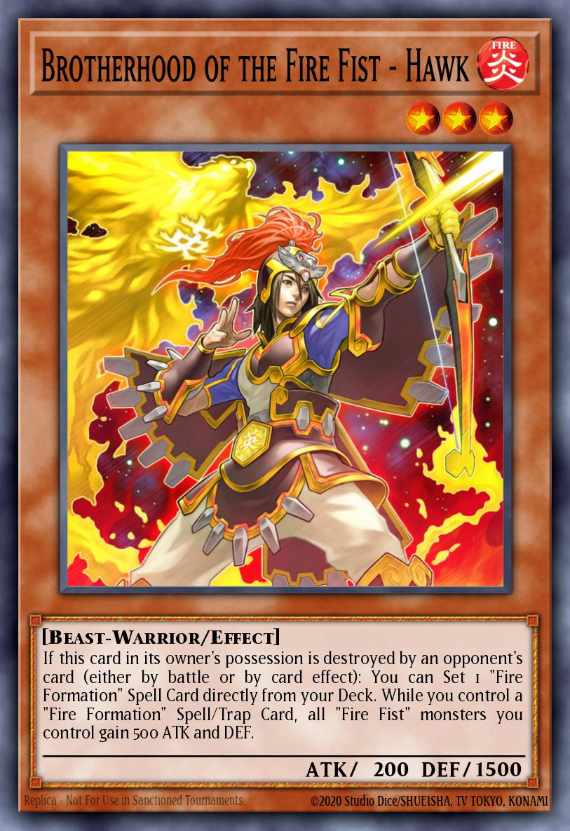 Brotherhood of the Fire Fist - Hawk card image