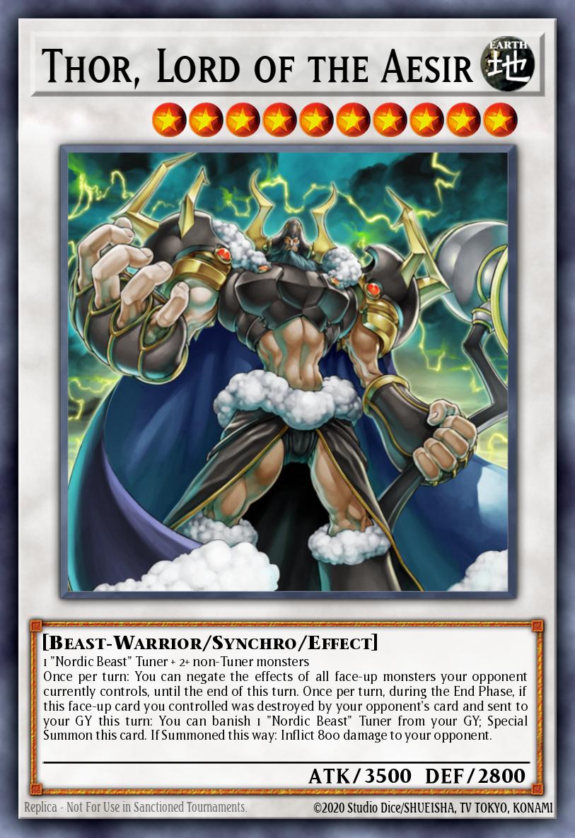 Thor, Lord of the Aesir card image