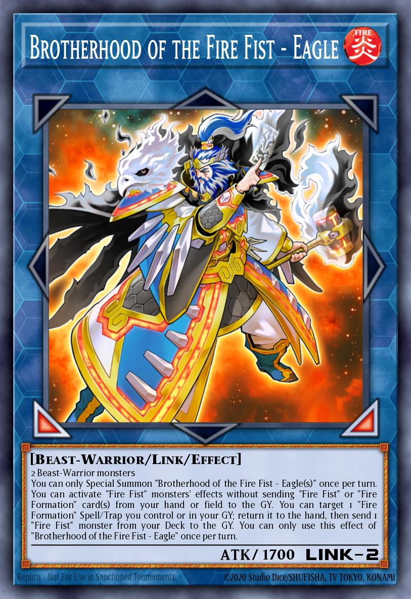 Brotherhood of the Fire Fist - Eagle card image