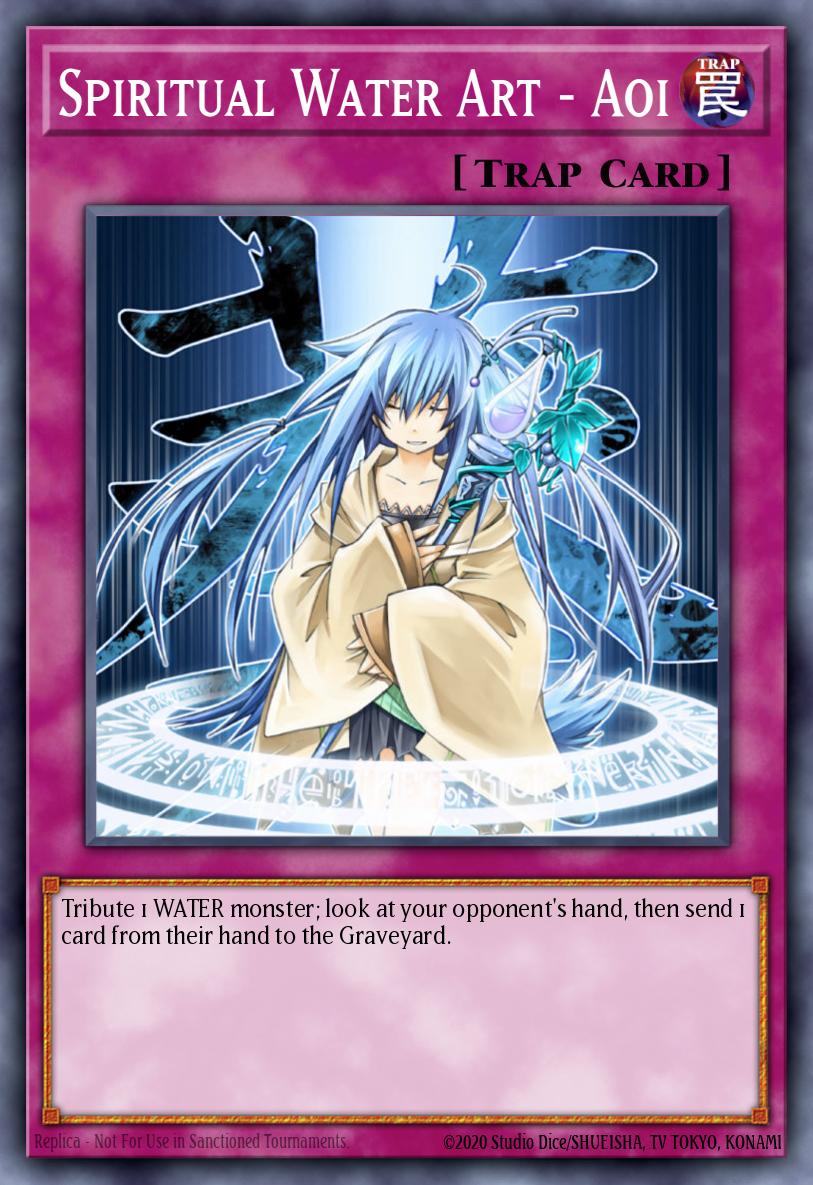 Spiritual Water Art - Aoi card image