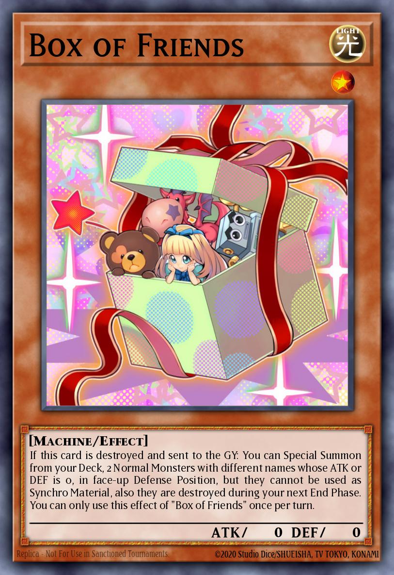 Box of Friends card image