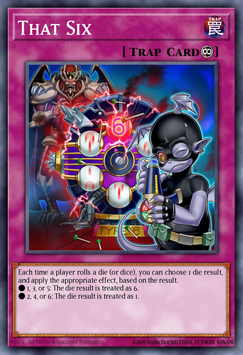 That Six card image