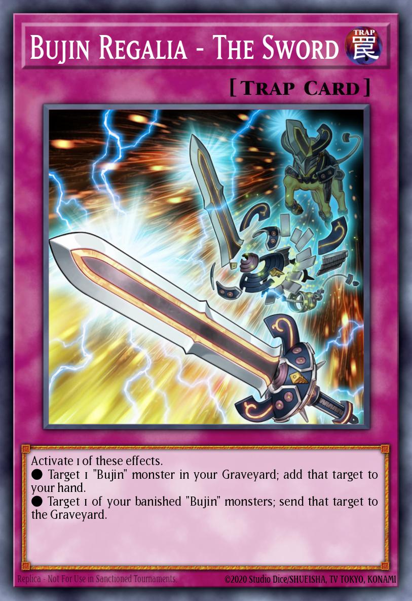 Bujin Regalia - The Sword card image