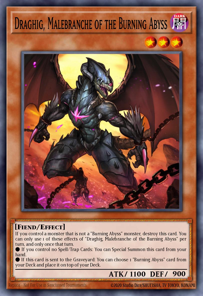 Draghig, Malebranche of the Burning Abyss card image