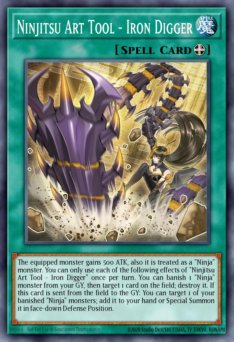 Ninjitsu Art Tool - Iron Digger card image