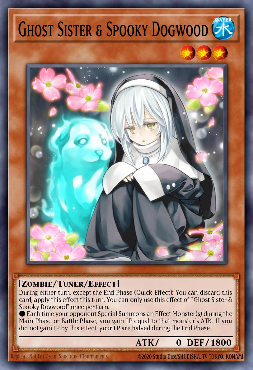 Ghost Sister & Spooky Dogwood card image