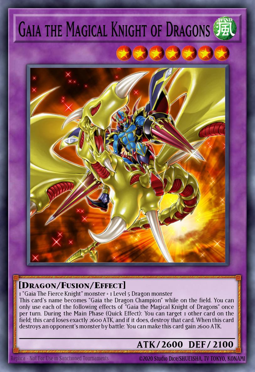 Gaia the Magical Knight of Dragons card image