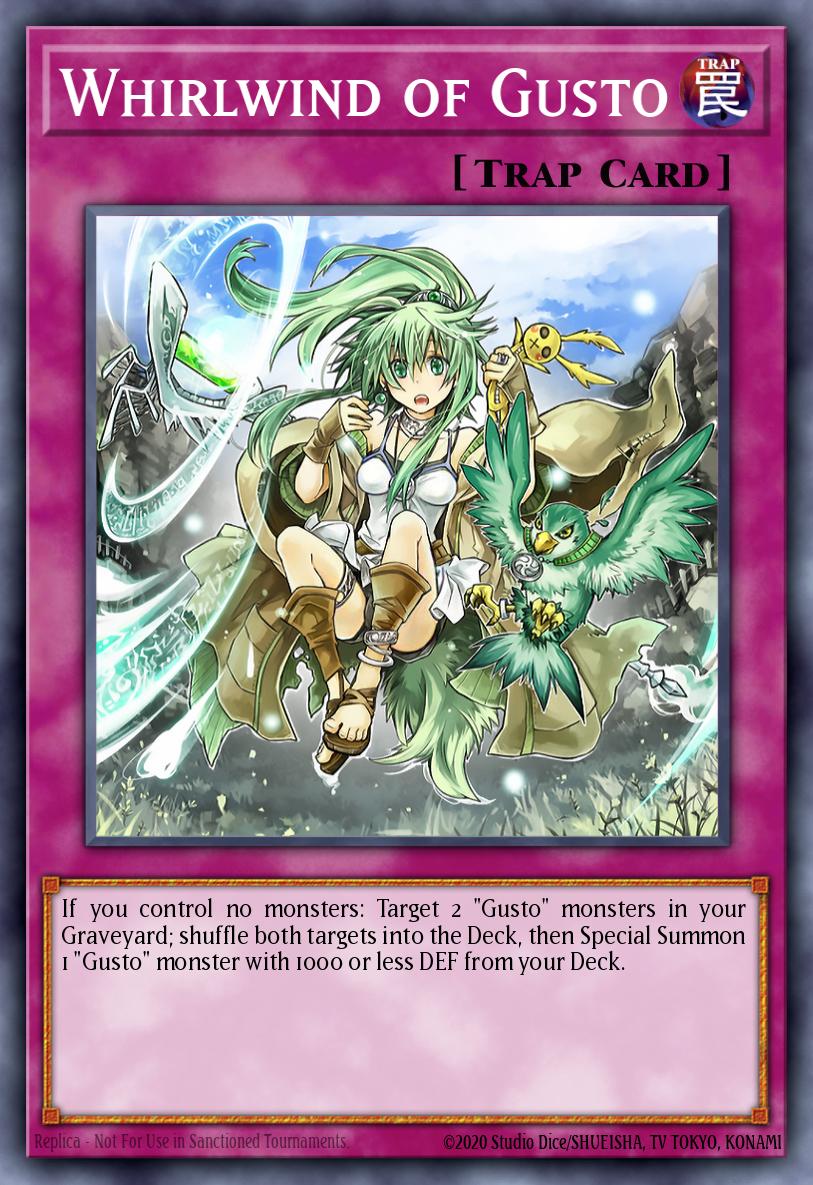 Whirlwind of Gusto card image