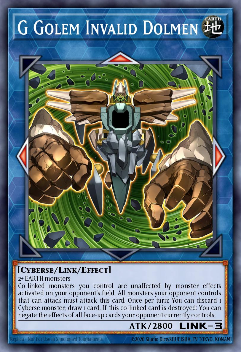 G Golem Invalid Dolmen card image