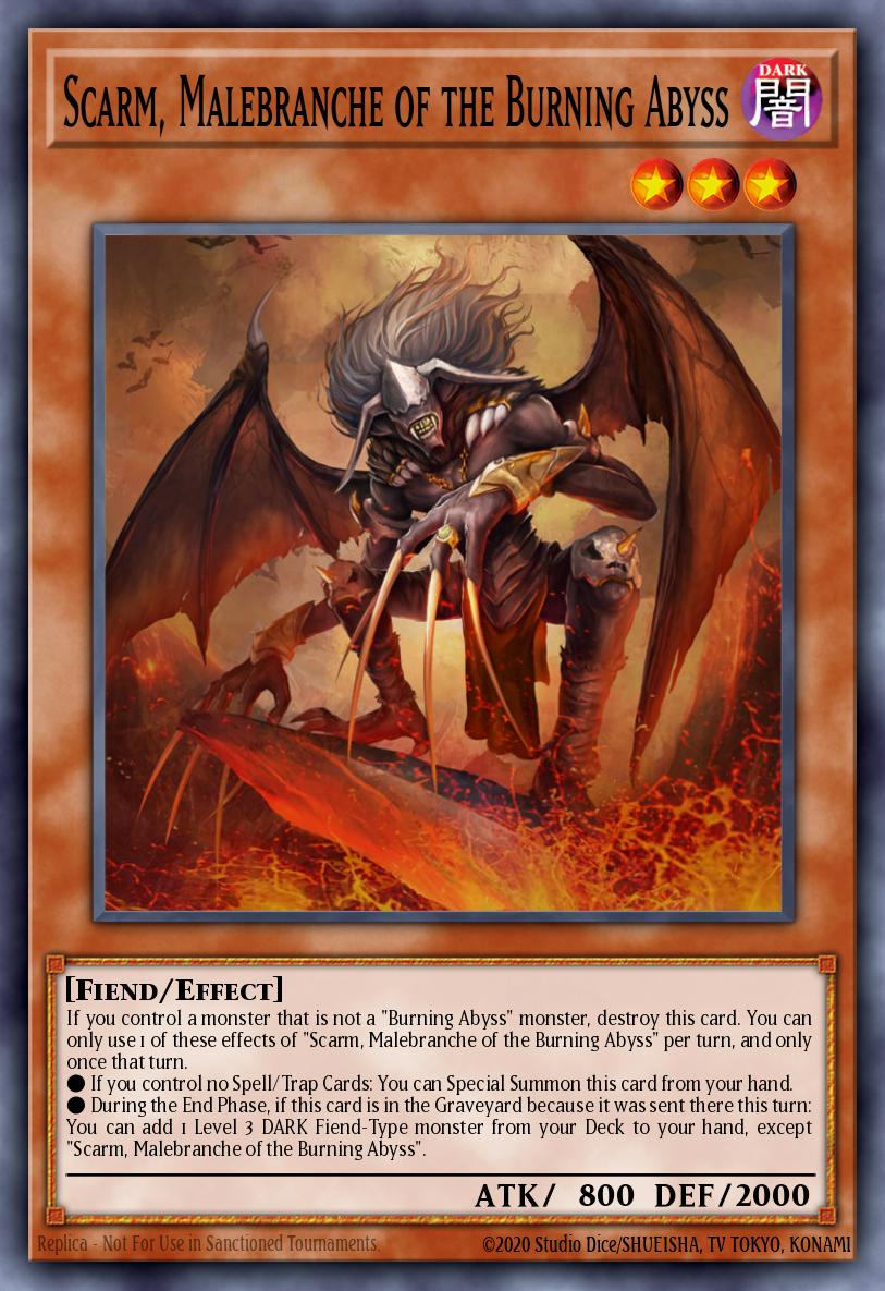 Scarm, Malebranche of the Burning Abyss card image