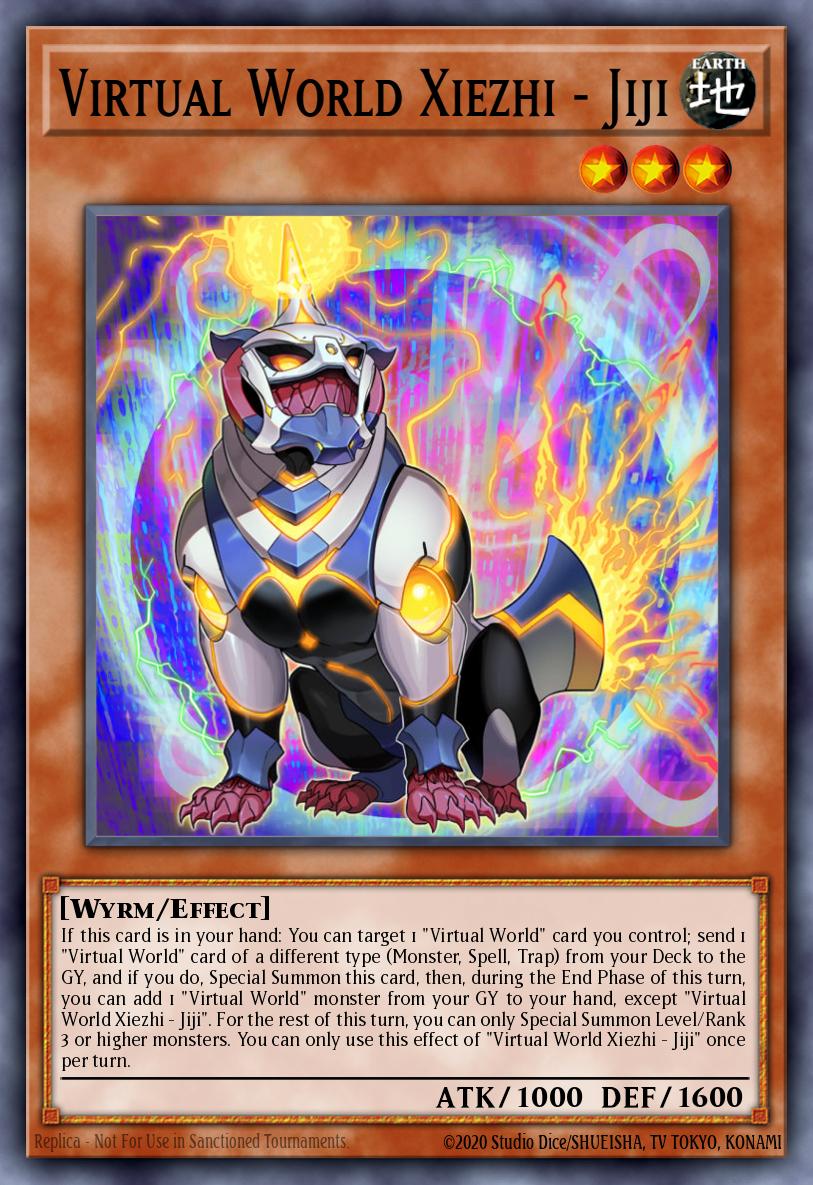 Virtual World Xiezhi - Jiji card image