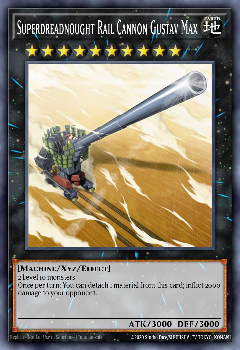 Superdreadnought Rail Cannon Gustav Max card image