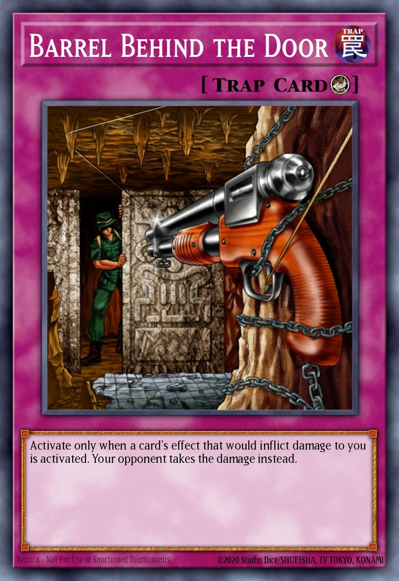 Barrel Behind the Door card image