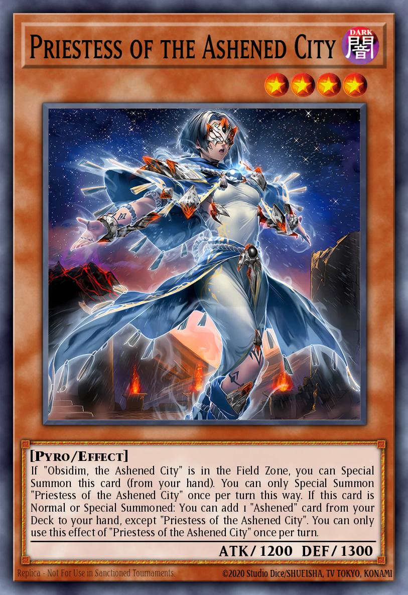 Priestess of the Ashened City card image
