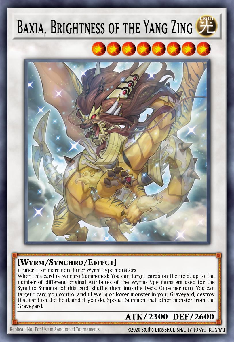 Baxia, Brightness of the Yang Zing card image