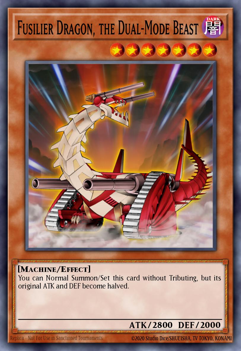 Fusilier Dragon, the Dual-Mode Beast card image
