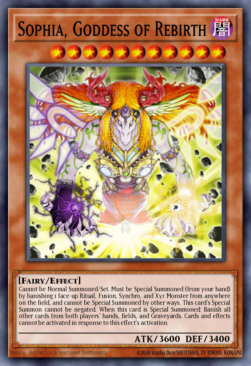 Sophia, Goddess of Rebirth card image
