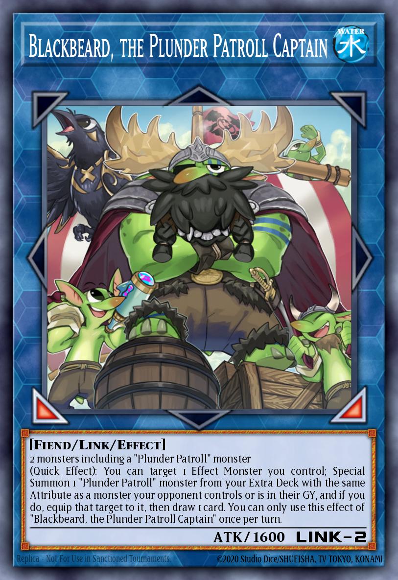 Blackbeard, the Plunder Patroll Captain card image