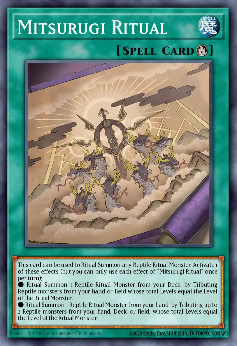 Mitsurugi Ritual card image