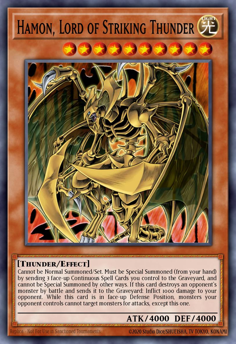 Hamon, Lord of Striking Thunder card image