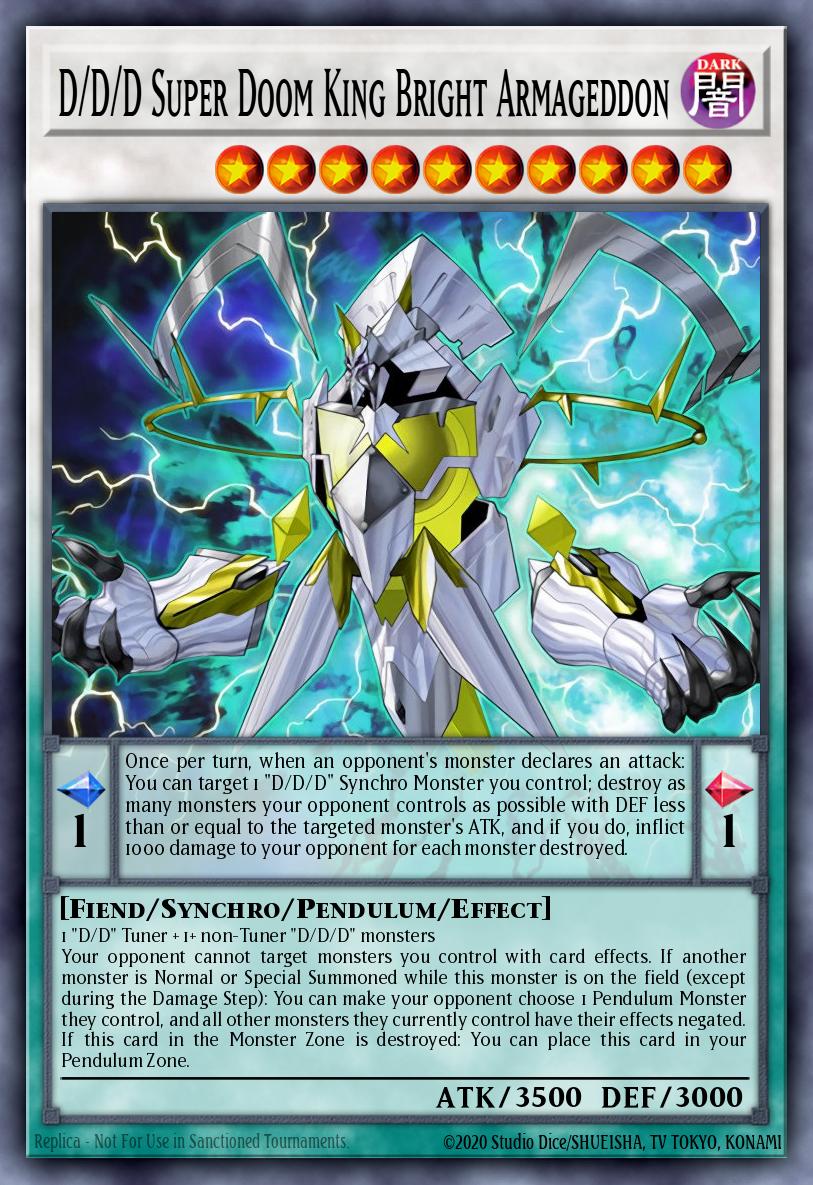 D/D/D Super Doom King Bright Armageddon card image