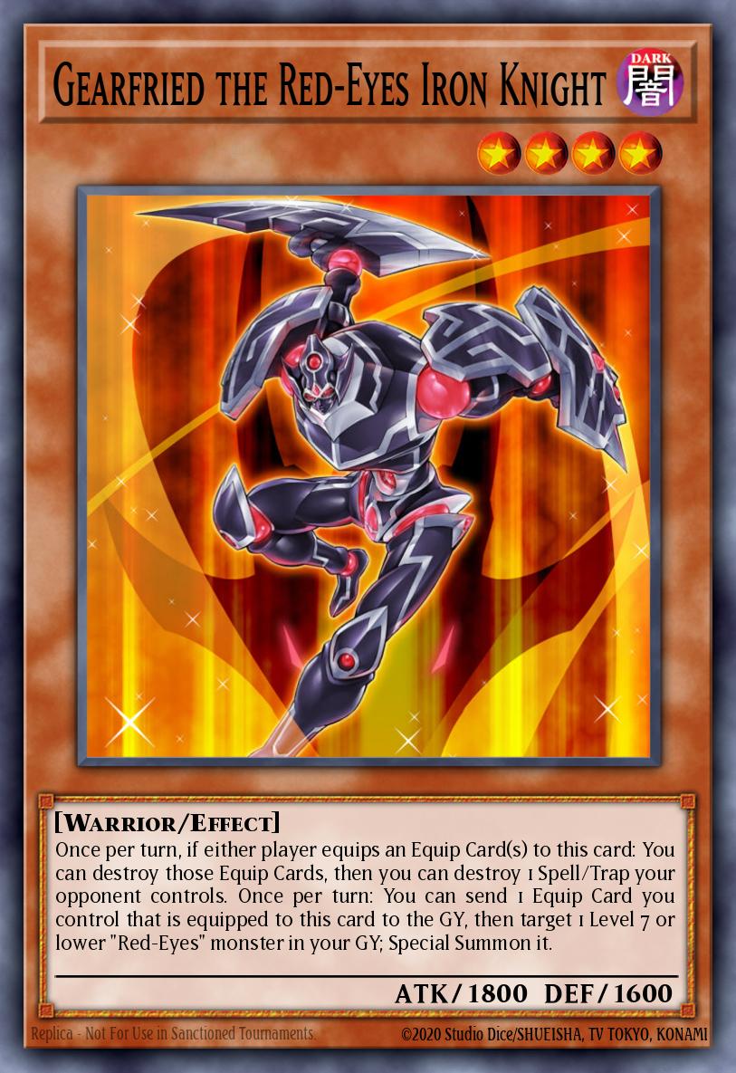 Gearfried the Red-Eyes Iron Knight card image
