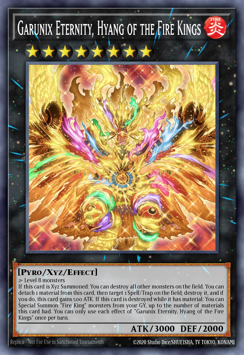 Garunix Eternity, Hyang of the Fire Kings card image