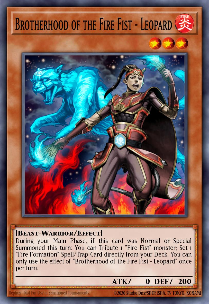 Brotherhood of the Fire Fist - Leopard card image